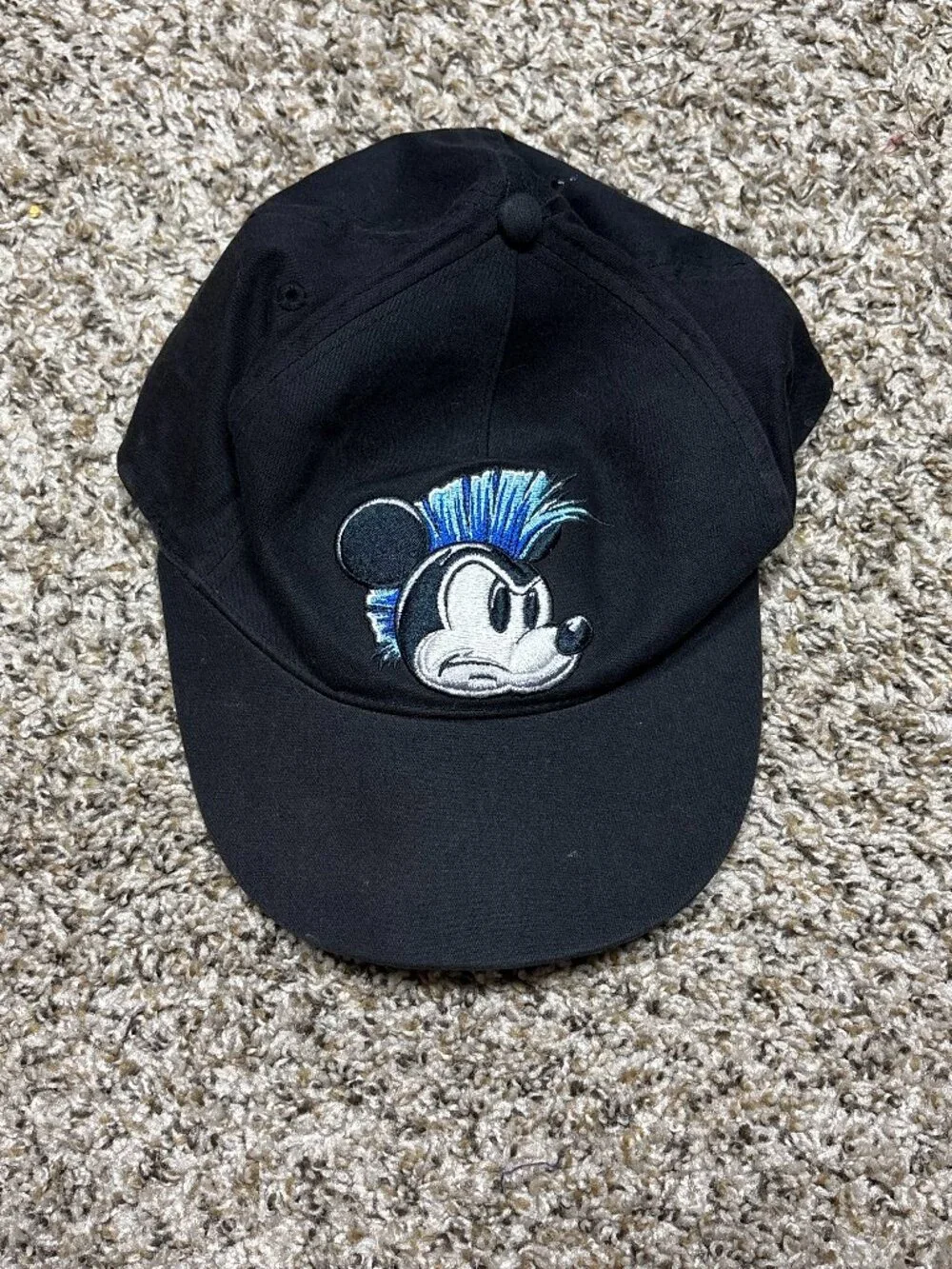 Walt Disney World Disney Parks Youth Baseball Cap Mickey Mouse Graffiti Mohawk
